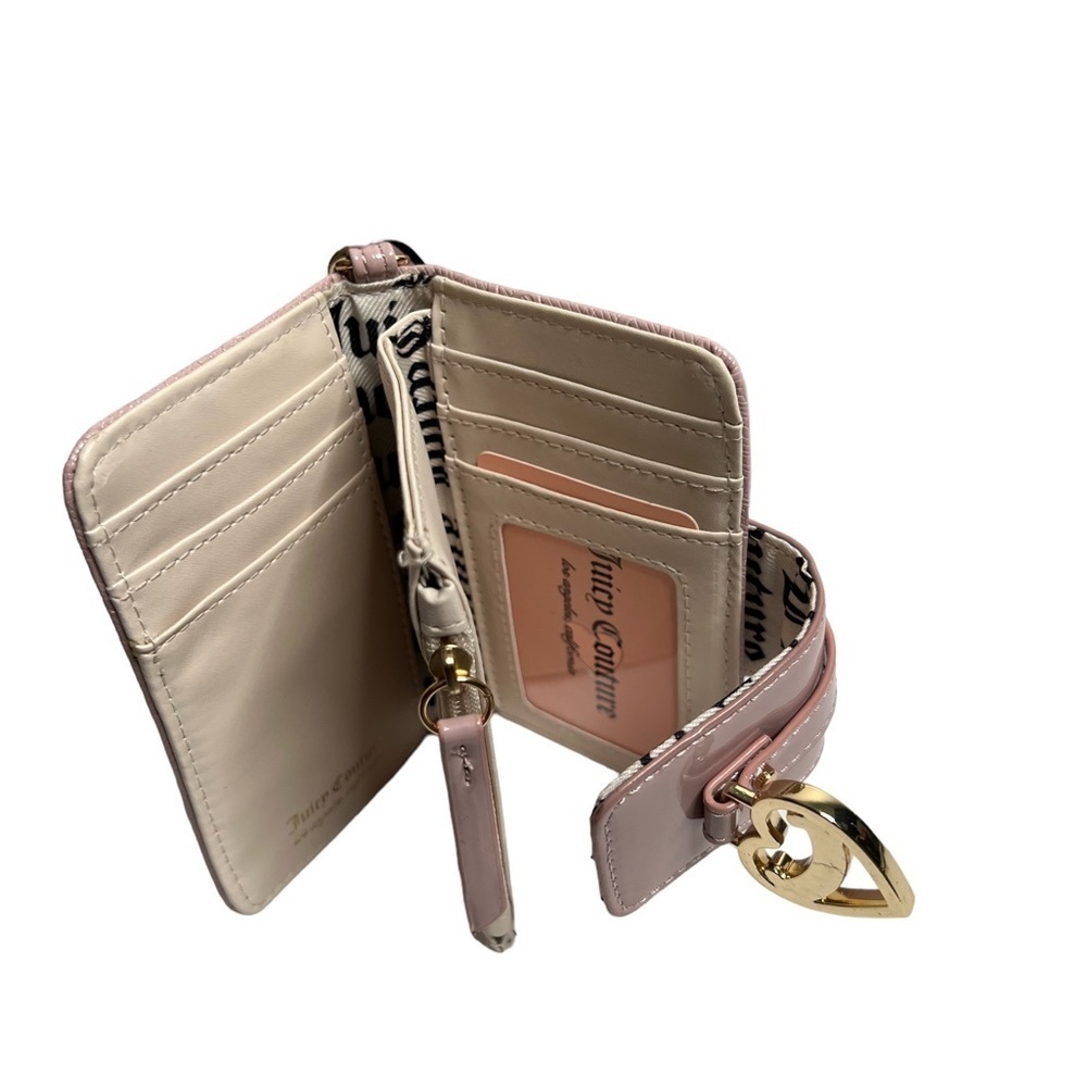 Juicy Couture Dusty Blush Charm Sure Satchel With Matching Wallet - Picture 15 of 17